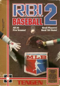 R.B.I. Baseball Atari ST US box art
